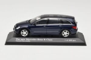 Mercedes R-Class W251 Tanzanite Blue Minichamps 1:43 B66962215 Métal Moulé