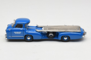 Mercedes Renntransporter Blue Wonder CMC 1:43 M-036K Métal Moulé — image 4 sur 8
