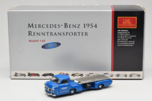 Mercedes Renntransporter Blue Wonder CMC 1:43 M-036K Métal Moulé — image 8 sur 8