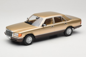 Mercedes S-Class W126 Metallic Beige MCG 1:18 MCG18548 Métal Moulé