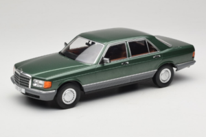 Mercedes S-Class W126 Metallic Green MCG 1:18 MCG18549 Métal Moulé
