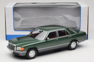 Mercedes S-Class W126 Metallic Green MCG 1:18 MCG18549 Métal Moulé — image 6 sur 6
