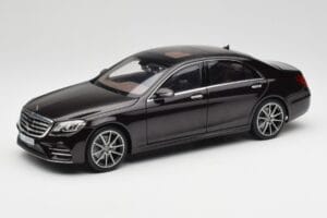 Mercedes S-Class W222 AMG Line Ruby Noir Metallic Norev 1:18 183483 Métal Moulé