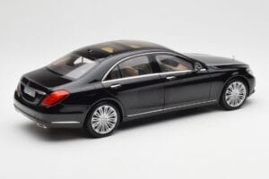 Mercedes S-Class W222 Noir Metallic Norev 1:18 183480 Métal Moulé — image 3 sur 8