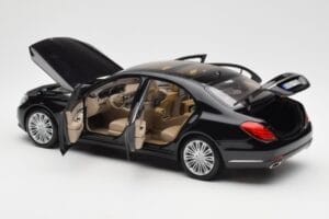 Mercedes S-Class W222 Noir Metallic Norev 1:18 183480 Métal Moulé — image 5 sur 8