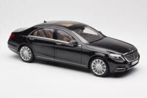 Mercedes S-Class W222 Noir Metallic Norev 1:18 183480 Métal Moulé — image 6 sur 8
