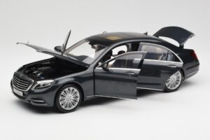 Mercedes S-Class W222 Bleu Anthracite Métallisé Norev 1:18 B66960157 Métal Moulé — image 2 sur 8