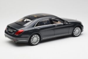 Mercedes S-Class W222 Bleu Anthracite Métallisé Norev 1:18 B66960157 Métal Moulé — image 3 sur 8