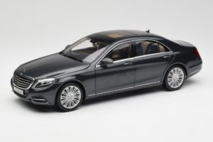 Mercedes S-Class W222 Bleu Anthracite Métallisé Norev 1:18 B66960157 Métal Moulé