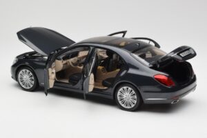 Mercedes S-Class W222 Bleu Anthracite Métallisé Norev 1:18 B66960157 Métal Moulé — image 5 sur 8