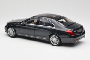 Mercedes S-Class W222 Bleu Anthracite Métallisé Norev 1:18 B66960157 Métal Moulé — image 7 sur 8