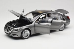 Mercedes S-Class W222 Grey Metallic Norev 1:18 183481 Métal Moulé — image 2 sur 8