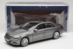 Mercedes S-Class W222 Grey Metallic Norev 1:18 183481 Métal Moulé — image 8 sur 8