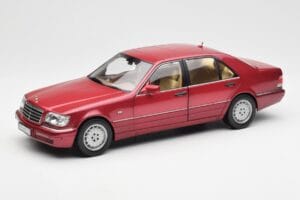 Mercedes S500 W140 Rouge Metallic Norev 1:18 183579 Métal Moulé