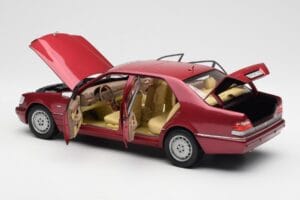 Mercedes S500 W140 Rouge Metallic Norev 1:18 183579 Métal Moulé — image 5 sur 8