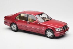 Mercedes S500 W140 Rouge Metallic Norev 1:18 183579 Métal Moulé — image 6 sur 8