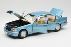 Mercedes S500 W140 Turquoise Métallisé Norev 1:18 183561 Métal Moulé — image 2 sur 8