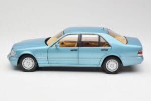 Mercedes S500 W140 Turquoise Métallisé Norev 1:18 183561 Métal Moulé — image 4 sur 8