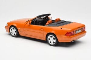 Mercedes SL 500 R129 Orange Metallic Norev 1:18 183752 Métal Moulé — image 7 sur 8