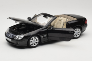 Mercedes SL R129 Noir Minichamps 1:18 B66962171 Métal Moulé — image 2 sur 11