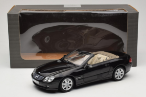 Mercedes SL R129 Noir Minichamps 1:18 B66962171 Métal Moulé — image 11 sur 11