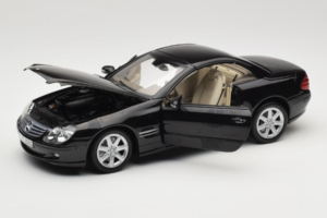 Mercedes SL R129 Noir Minichamps 1:18 B66962171 Métal Moulé — image 3 sur 11