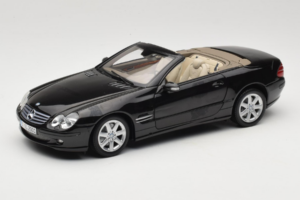 Mercedes SL R129 Noir Minichamps 1:18 B66962171 Métal Moulé