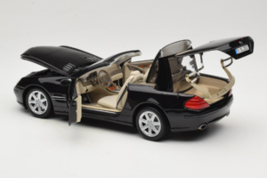 Mercedes SL R129 Noir Minichamps 1:18 B66962171 Métal Moulé — image 7 sur 11