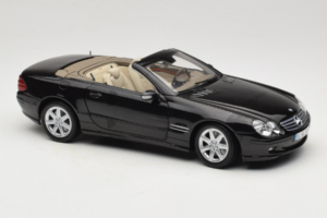 Mercedes SL R129 Noir Minichamps 1:18 B66962171 Métal Moulé — image 8 sur 11