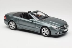 Mercedes SL R230 Amiant Green Minichamps 1:18 B66962389 Métal Moulé — image 6 sur 8