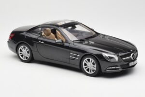 Mercedes SL R231 Magnetite Noir Métallisé Norev 1:18 B66960107 Métal Moulé — image 7 sur 9