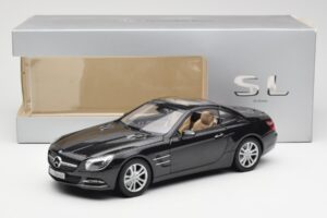 Mercedes SL R231 Magnetite Noir Métallisé Norev 1:18 B66960107 Métal Moulé — image 9 sur 9