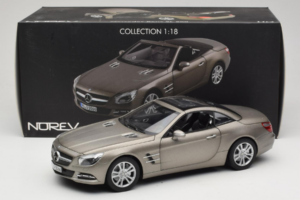 Mercedes SL500 R231 Dark Grey Matt Norev 1:18 183590 Métal Moulé — image 9 sur 9