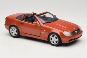 Mercedes SLK R170 230 AMG Orange Metallic Minichamps 1:18 B66005227 Métal Moulé — image 7 sur 9