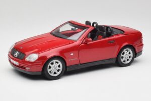 Mercedes SLK 230 R170 Rouge Maisto 1:18 56023 Métal Moulé