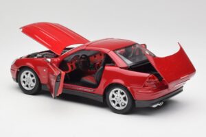 Mercedes SLK 230 R170 Rouge Maisto 1:18 56023 Métal Moulé — image 6 sur 9