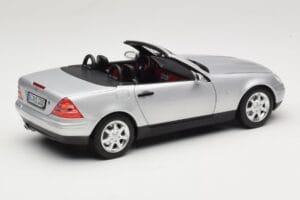 Mercedes SLK R170 Brilliant Silver Norev 1:18 183020 Métal Moulé — image 3 sur 9