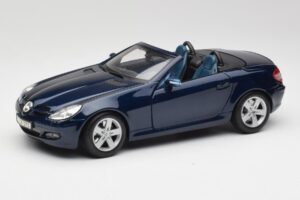 Mercedes SLK R171 Bleu Maisto 1:18 B66962190 Métal Moulé