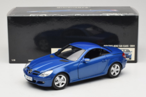 Mercedes SLK R171 Blue Metallic Minichamps 1:18 100033131 Métal Moulé — image 11 sur 11