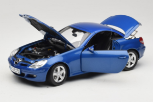 Mercedes SLK R171 Blue Metallic Minichamps 1:18 100033131 Métal Moulé — image 3 sur 11