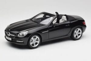 Mercedes SLK R172 Magnetite Noir Minichamps 1:18 B66960514 Métal Moulé