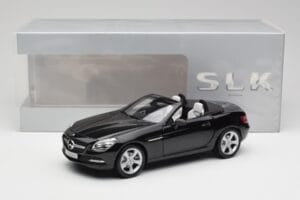 Mercedes SLK R172 Magnetite Noir Minichamps 1:18 B66960514 Métal Moulé — image 8 sur 8