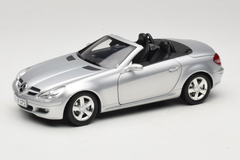 Mercedes SLK R171 Argent Minichamps 1:18 B66962318 Métal Moulé