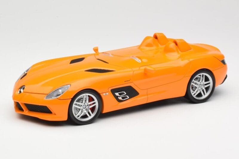 Mercedes SLR McLaren C199 Stirling Moss AMG Solarbeam Metallic Minichamps 1:18 100038400 Métal Moulé