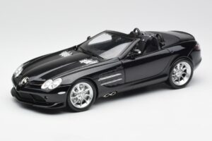 Mercedes SLR McLaren Roadster R199 Crystal Galaxit Noir Minichamps 1:18 B66961004 Métal Moulé
