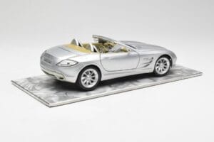 Mercedes SLR Vision Roadster Liquid Argent Maisto 1:18 B66963208 Métal Moulé — image 3 sur 8
