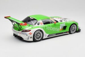 Mercedes AMG SLS C197 GT3 MS Racing #22 V. Sigacev / C. Stoll ADAC GT Masters 2011 Minichamps 1:18 151113102 Métal Moulé — image 2 sur 6