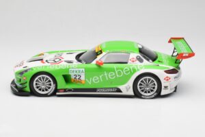 Mercedes AMG SLS C197 GT3 MS Racing #22 V. Sigacev / C. Stoll ADAC GT Masters 2011 Minichamps 1:18 151113102 Métal Moulé — image 3 sur 6