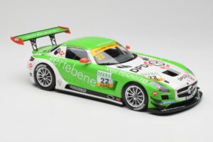 Mercedes AMG SLS C197 GT3 MS Racing #22 V. Sigacev / C. Stoll ADAC GT Masters 2011 Minichamps 1:18 151113102 Métal Moulé — image 4 sur 6