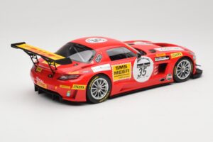 Mercedes SLS AMG GT3 #35 T. Heyer / T. Jager 24 Hours of Spa 2011 Minichamps 1:18 B66960196 Métal Moulé — image 2 sur 6